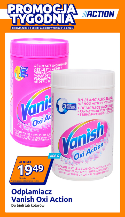 Gazetka promocyjna ACTION str. 1