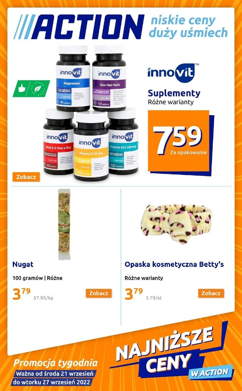 Gazetka promocyjna ACTION str. 1