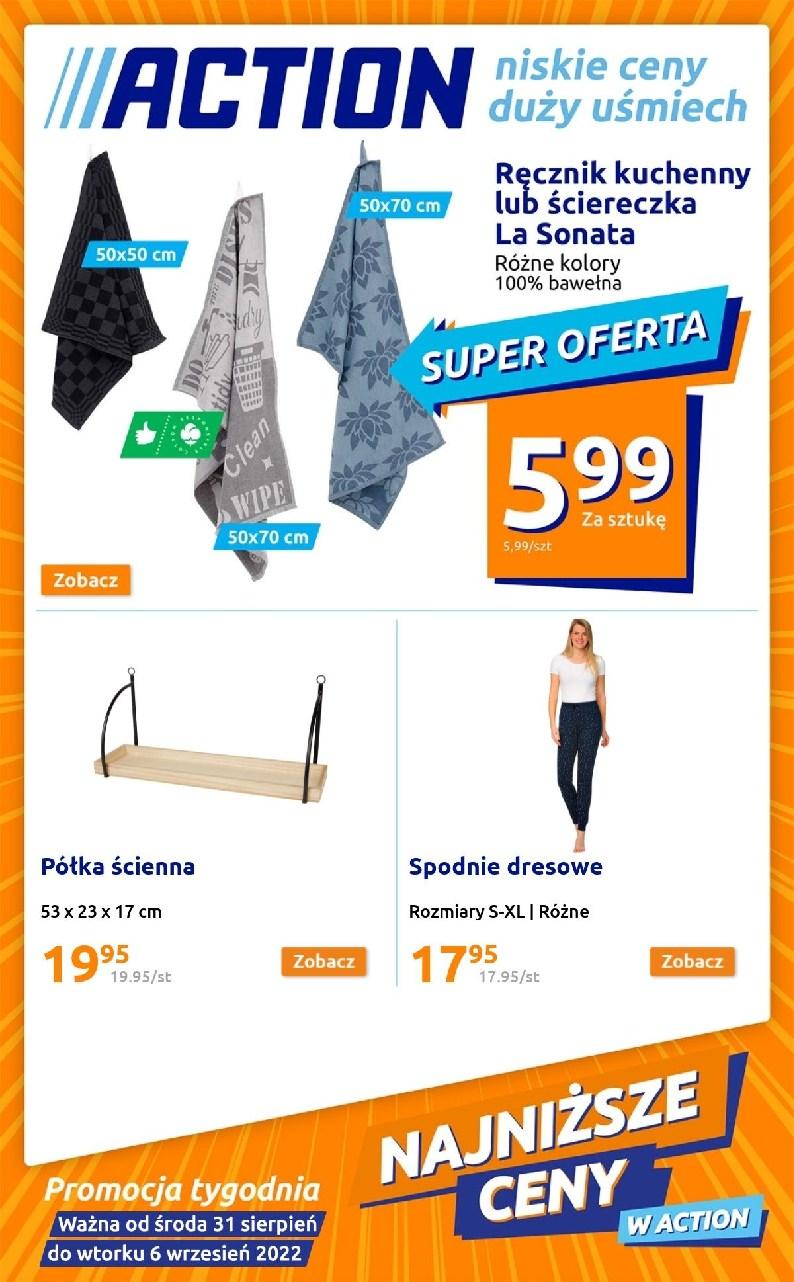 Gazetka promocyjna ACTION str. 1