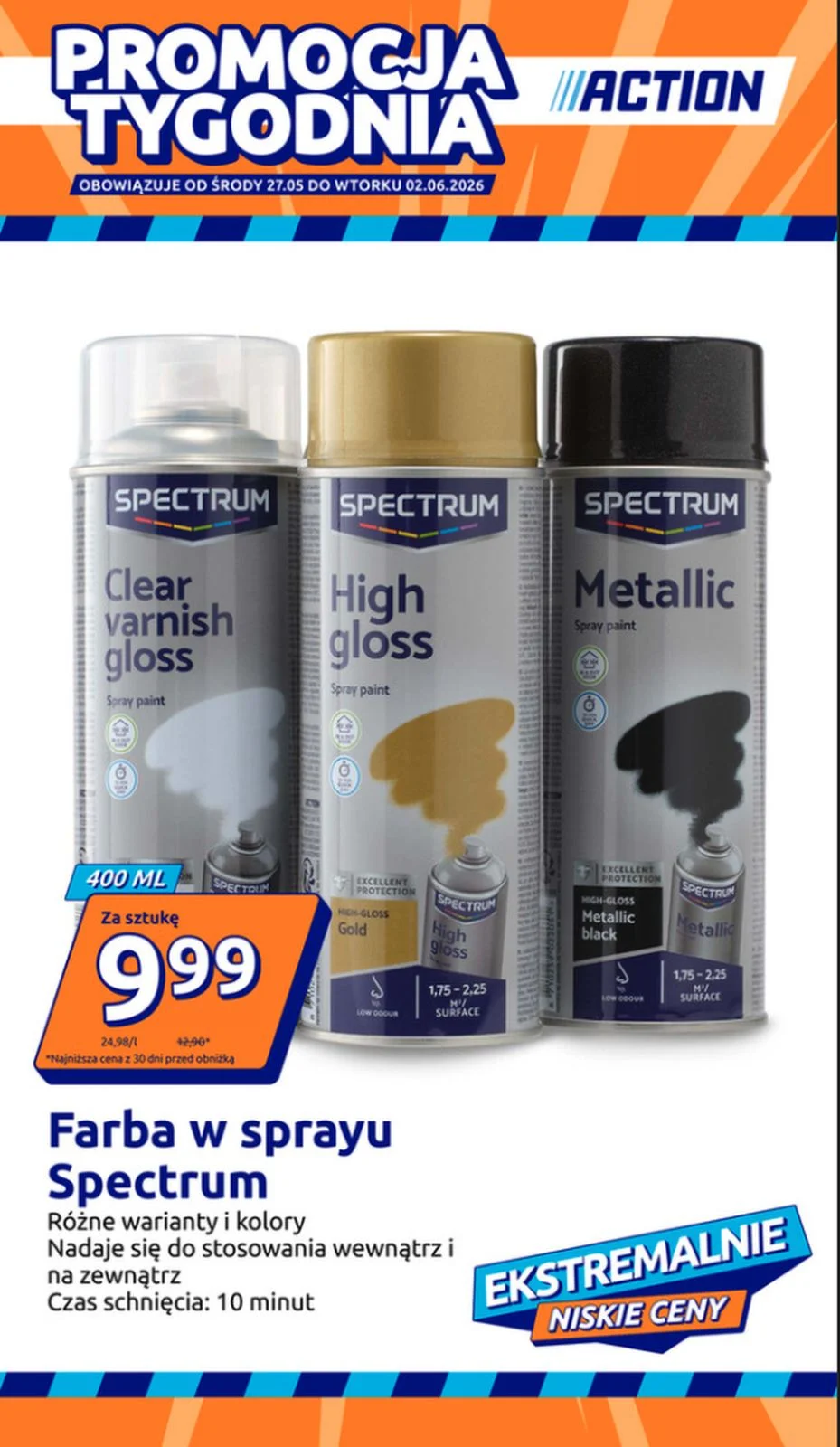 Gazetka promocyjna ACTION str. 1
