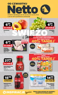 Netto gazetka - od 20/08/2026 do 22/08/2026